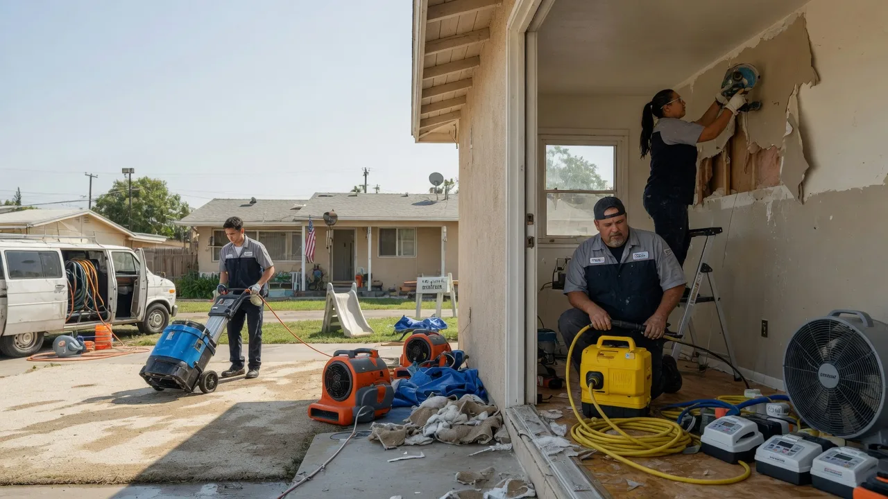 Water Damage Restoration in Masterson, TX near me